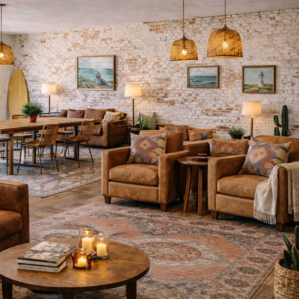 The creative loft at Wolf + Crow